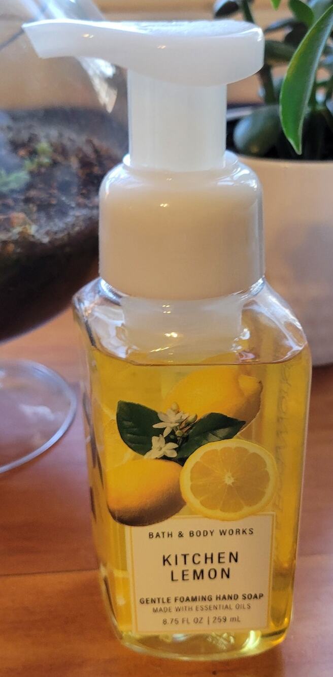 Bath & Body Works Kitchen Lemon Gentle Foaming Hand Soap 8.75 oz. NEW